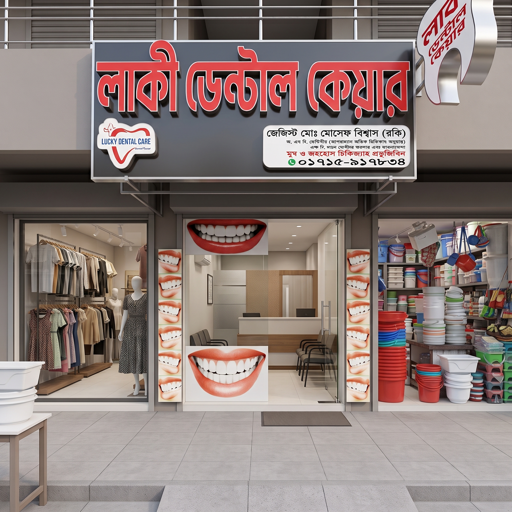 Lucky Dental Care Exterior View Kushtia
